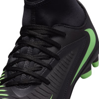 Nike Phantom 6 High Club (MG) Grass/Artificial Grass Football Boots Kids Black Bright Green