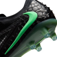 Nike Phantom 6 Low Elite (AG) Kunstgras Voetbalschoenen Zwart Felgroen