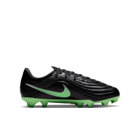 Nike Tiempo Academy Maestro (MG) Grass/Artificial Grass Football Boots Kids Black Bright Green Silver Grey