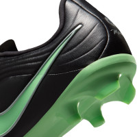 Nike Tiempo Academy Maestro (MG) Grass/Artificial Grass Football Boots Kids Black Bright Green Silver Grey
