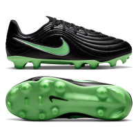 Nike Tiempo Academy Maestro (MG) Grass/Artificial Grass Football Boots Kids Black Bright Green Silver Grey