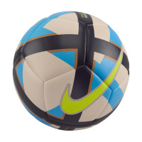 Nike Zaalvoetbal Futsal Maestro Maat 4 Beige Zwart Bruin Felblauw Lemon