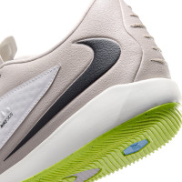 Nike Phantom 6 Low Academy (IN) Indoor Football Boots Grey Light Grey Black Lime