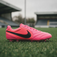 Nike Tiempo Pro Ligera (FG) Gras Football Boots Hot Pink Black