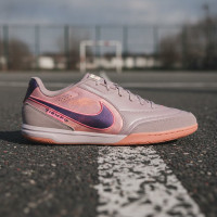 Nike Tiempo Straatvoetbalschoenen Streetgato Lichtpaars Paars Roze
