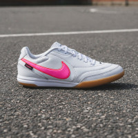 Nike Tiempo Street Football Boots Streetgato Premium White Hot Pink Black
