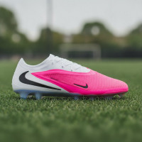 Nike Phantom 6 Low Elite (FG) Gras Football Boots White Hot Pink Black