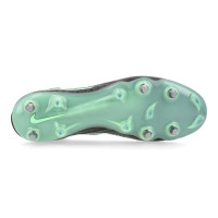 Nike Phantom 6 High Elite (SG) IJzeren-Nop Voetbalschoenen Pro Player Zwart Felgroen