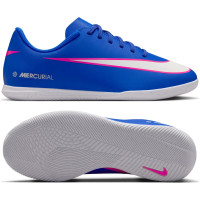 Nike Mercurial Club Vapor 16 Indoor Football Boots (IN) Kids Blue White Hot Pink