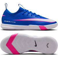 Nike Zoom Mercurial Academy Vapor 16 Indoor Football Boots (IN) Kids Blue White Hot Pink