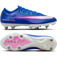 Nike Zoom Mercurial Elite Vapor 16 IJzeren-Nop Voetbalschoenen (SG) Pro Player Blauw Wit Felroze