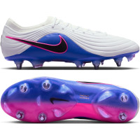 Nike Tiempo Elite Maestro IJzeren-Nop Voetbalschoenen (SG) Wit Blauw Felroze