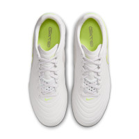 Nike Tiempo Reactgato (IN) Light Grey Lime Indoor Football Boots