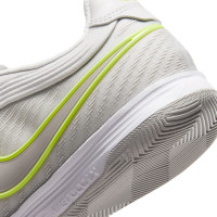 Nike Tiempo Reactgato (IN) Light Grey Lime Indoor Football Boots
