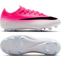 Nike Mercurial Vapor 17 Pro (FG) Gras Kids Football Boots Hot Pink White Black