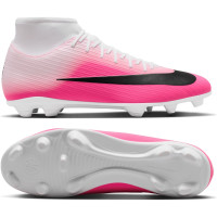 Nike Mercurial Superfly 11 Club (MG) Grass/Artificial Grass Football Boots Hot Pink White Black
