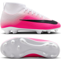 Nike Mercurial Superfly 11 Club (MG) Grass/Artificial Grass Football Boots Kids Hot Pink White Black