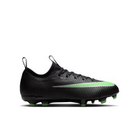 Nike Mercurial Vapor 17 Academy (MG) Grass/Artificial Grass Football Boots Kids Black Bright Green Silver Grey