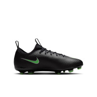 Nike Mercurial Vapor 17 Academy (MG) Grass/Artificial Grass Football Boots Kids Black Bright Green Silver Grey