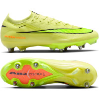 Nike Zoom Mercurial Vapor Elite 16 IJzeren-Nop Voetbalschoenen (SG) Geel Neongeel Oranje