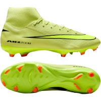 Nike Zoom Mercurial Superfly Academy 10 Grass/Artificial Grass Football Boots (MG) Yellow Neon Yellow Orange