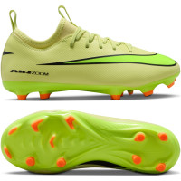 Nike Zoom Mercurial Vapor Academy 16 Grass/Artificial Grass Football Boots (MG) Kids Yellow Neon Yellow Orange