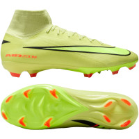 Nike Zoom Mercurial Superfly Pro 10 Gras Voetbalschoenen (FG) Geel Neongeel Oranje
