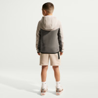 Nike Tech Fleece Vest Kids Lichtgrijs Grijs Zwart