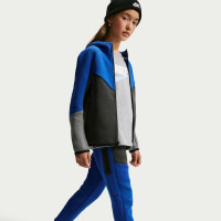 Nike Tech Fleece Tracksuit Kids Dark Blue Dark Grey Black