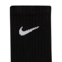 Nike Everyday Crew 6-Pack Kids Socks Black White
