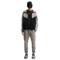 Nike Tech Fleece Sweat Pants Dark Grey Black Orange