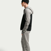 Nike Tech Fleece Tracksuit Dark Grey Black Orange