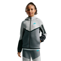 Nike Tech Fleece Vest Kids Grijs Donkergrijs Zwart Blauw