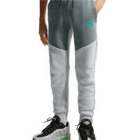 Nike Tech Fleece Trainingspak Kids Grijs Donkergrijs Zwart Lichtblauw