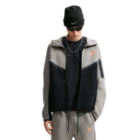 Nike Tech Fleece Vest Dark Grey Black Orange