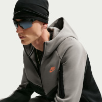 Nike Tech Fleece Vest Dark Grey Black Orange