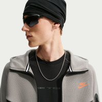 Nike Tech Fleece Vest Dark Grey Black Orange