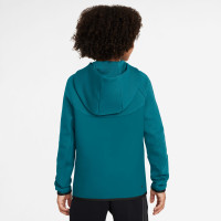 Nike Tech Fleece Trainingspak Kids Turquoise Zwart