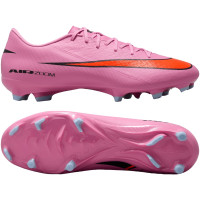 Nike Zoom Mercurial Vapor Academy 16 Grass/Artificial Grass Football Boots (MG) Pink Bright Red Light Blue