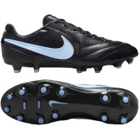 Nike Tiempo Pro Ligera Gras Football Boots (FG) Black Light Blue
