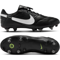 Nike Premier III IJzeren-Nop Voetbalschoenen (SG) Anti-Clog Zwart Wit