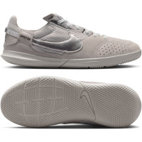 Nike Streetgato Kids Street Football Shoes Grey Silver