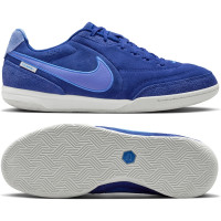 Nike Tiempo Street Football Shoes Streetgato Premium Blue Purple Blue Light Blue