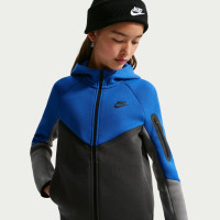 Nike Tech Fleece Tracksuit Kids Dark Blue Dark Grey Black