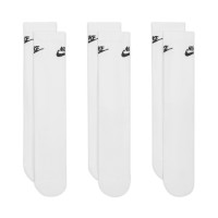 Nike Elevated Everyday Crew Sokken 3-Pack Wit Zwart