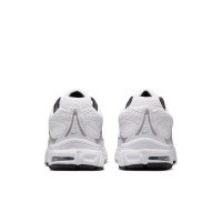 Nike Air Max Moto 2K Sneakers White Black Light Armory Blue Metallic Silver