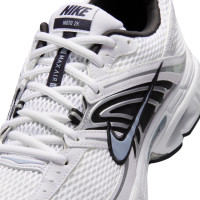 Nike Air Max Moto 2K Sneakers White Black Light Armory Blue Metallic Silver