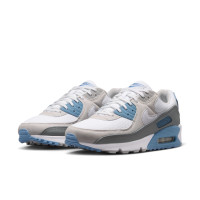 Nike Sneakers Air Max 90 White Grey Light Grey Blue