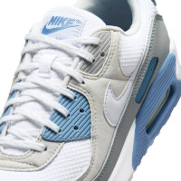 Nike Sneakers Air Max 90 White Grey Light Grey Blue