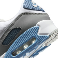 Nike Sneakers Air Max 90 White Grey Light Grey Blue